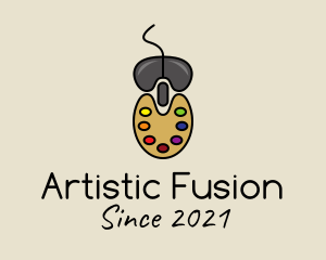 Artistic Mouse Pad  logo design