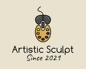 Artistic Mouse Pad  logo design