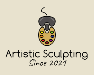 Artistic Mouse Pad  logo design