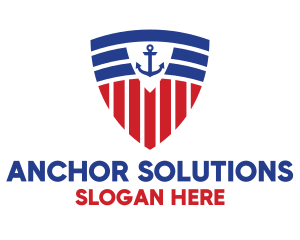 Stripe Anchor Shield logo