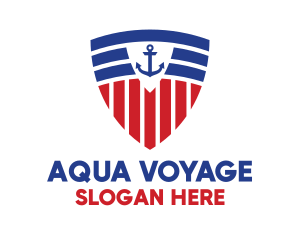 Stripe Anchor Shield logo