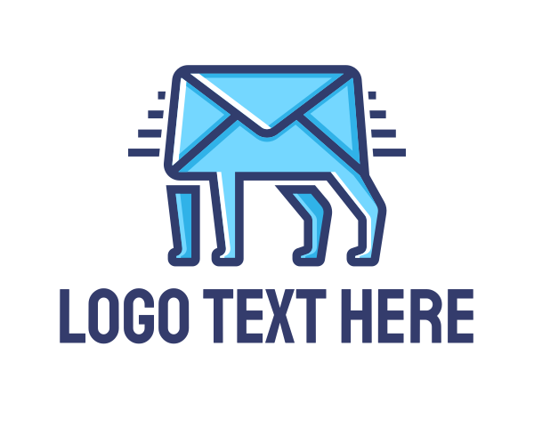 Message Carrier logo example 2