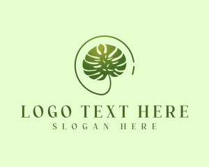 Monstera Leaf Decoration logo