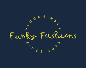 Funky Streetstyle Handwriting logo
