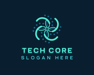 Cyber Tech Science logo design