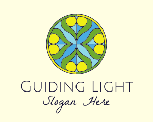 Modern Colorful Stained Glass logo design