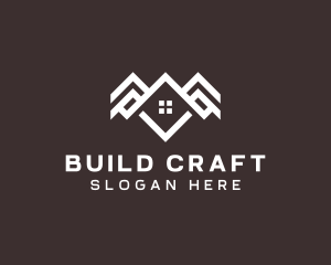 Property Roof Builder logo design