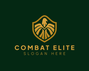 Military Eagle Shield logo