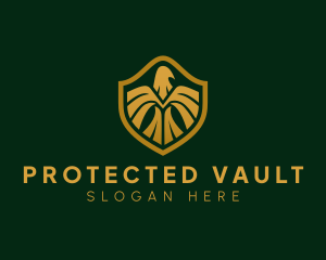 Military Eagle Shield logo design