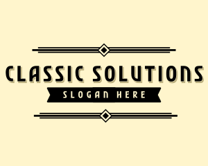 Generic Classic Business logo design