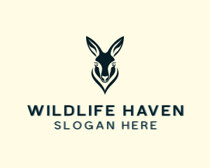 Wildlife Animal Kangaroo logo