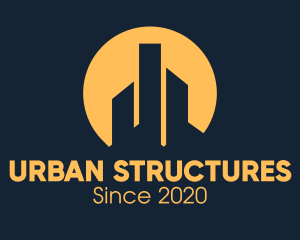 Skyscraper Tower Buildings logo