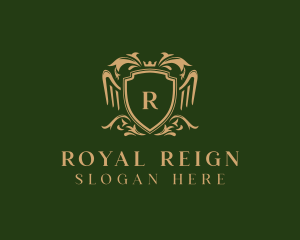 Royal Premium Shield logo design