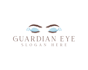 Cosmetic Eyelash Salon logo design