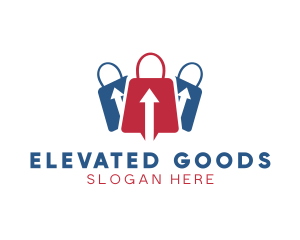 Ecommerce Shopping Sale logo design