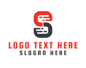 Modern S Pattern Logo