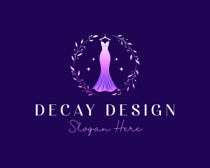 Fashion Designer Gown logo design