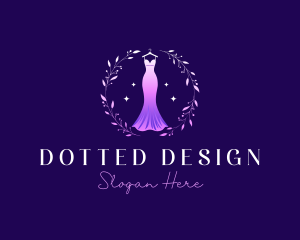 Fashion Designer Gown logo design