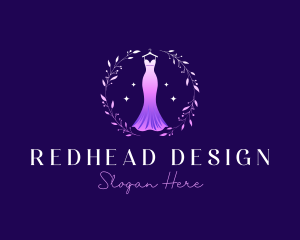 Fashion Designer Gown logo design