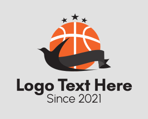 Basketball Sport Bird  logo