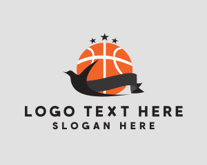 Basketball Sport Bird  logo