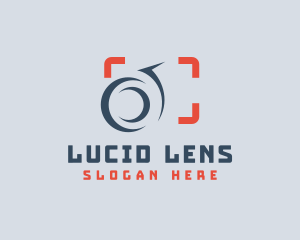 Lens Frame Photography logo design
