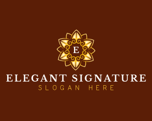 Flower Elegant Boutiqe logo design