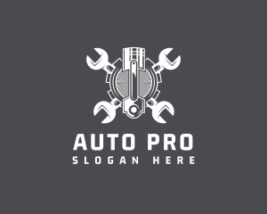 Gear Industrial Piston logo
