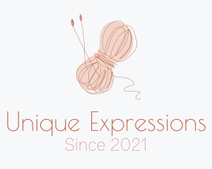 Crochet Thread Needle logo design