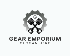 Piston Gear Mechanic logo