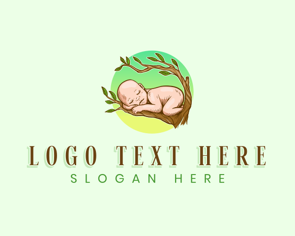 Nursery Baby Child logo