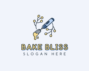 Baking Whisk Bakery  logo design