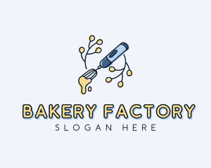 Baking Whisk Bakery  logo design