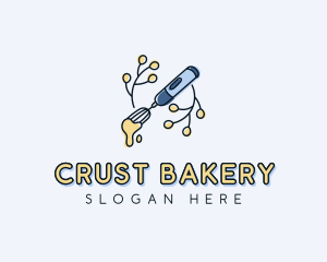 Baking Whisk Bakery  logo design