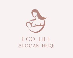 Child Care Breastfeed logo design