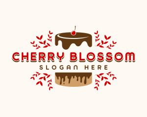 Chocolate Cake Bakery logo design