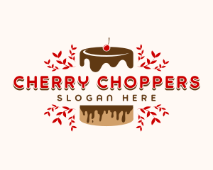 Chocolate Cake Bakery logo design