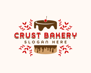 Chocolate Cake Bakery logo design