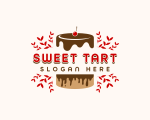 Chocolate Cake Bakery logo design