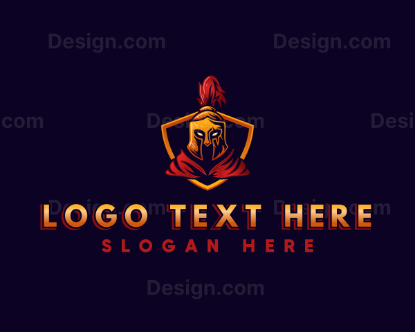 Spartan Roman Warrior Logo