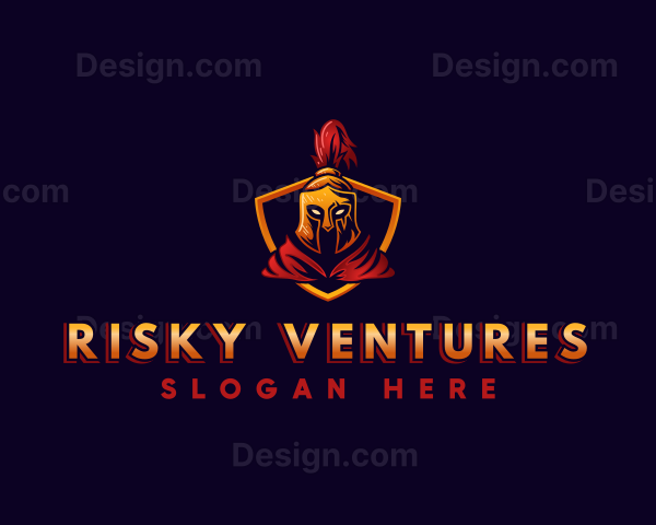 Spartan Roman Warrior Logo