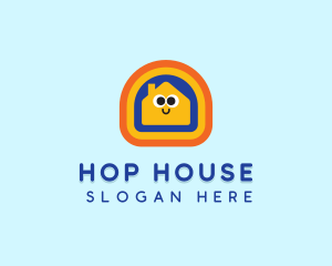 Happy Kiddie House logo design