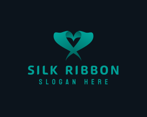 Heart Ribbon Company logo design