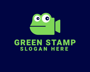 Green Frog Film logo design