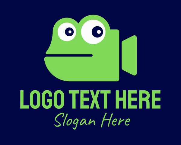 Amphibian logo example 1