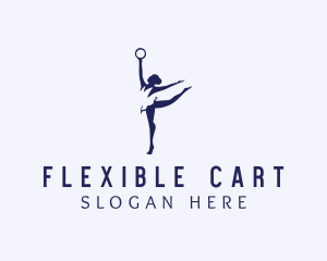 Rhythmic Gymnastics Athlete logo design