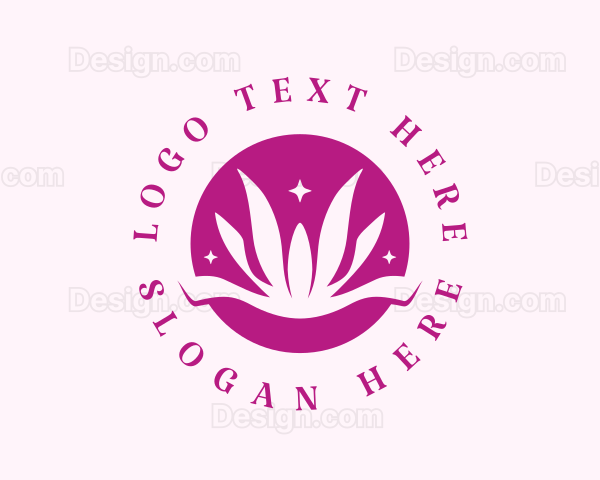 Lotus Flower Wellness Logo