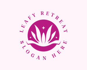 Lotus Flower Wellness logo design