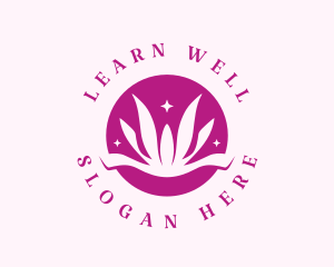 Lotus Flower Wellness logo design