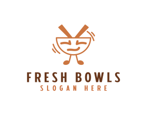 Oriental Bowl Kitchen  logo design